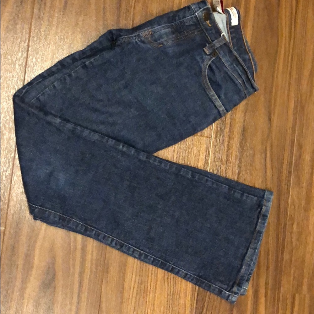 Abercrombie and Fitch dark wash jeans